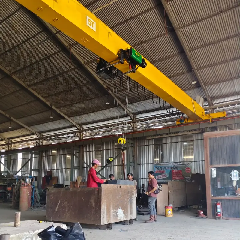 overhead crane single girder european model