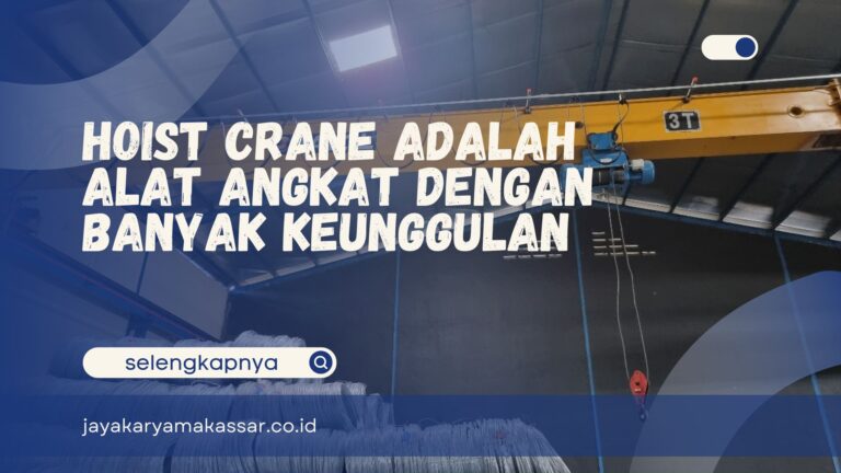 hoist crane adalah