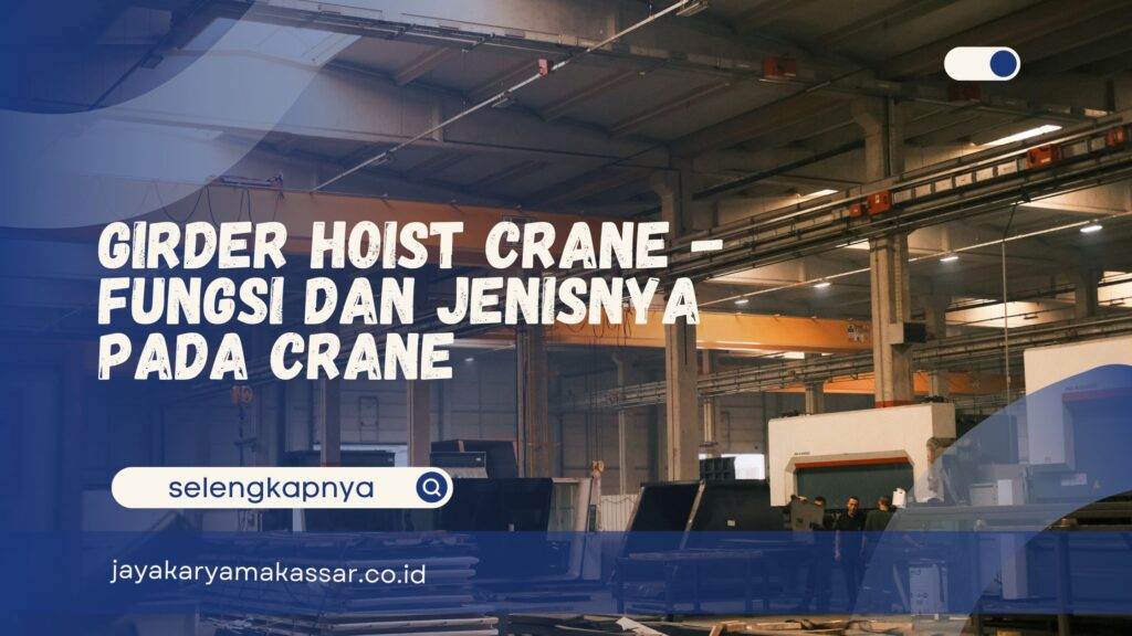 girder hoist crane