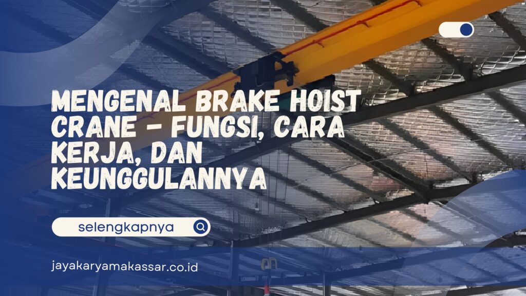 brake hoist crane