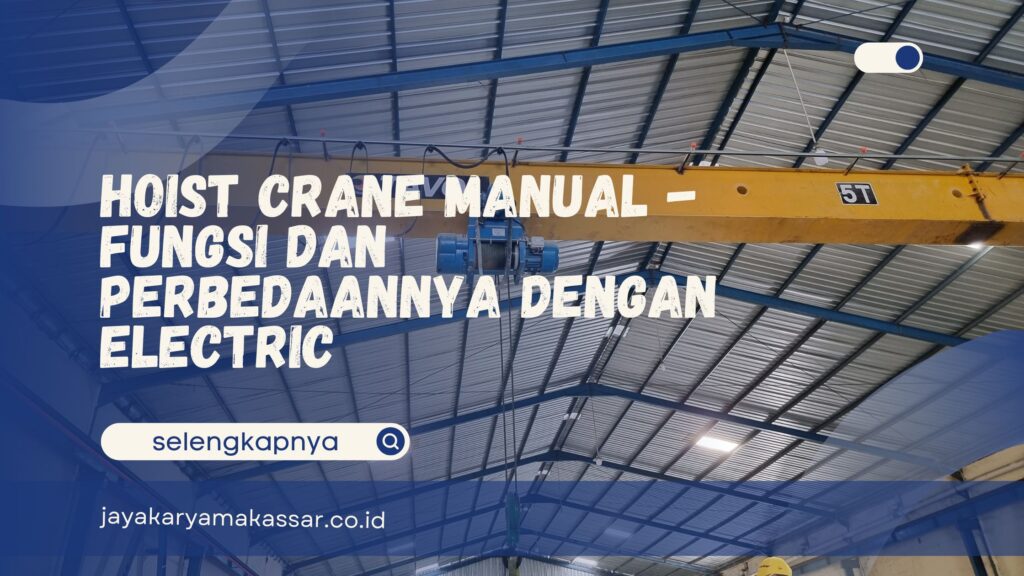hoist crane manual
