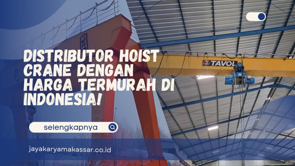 Distributor Hoist Crane
