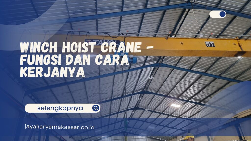 Winch hoist crane