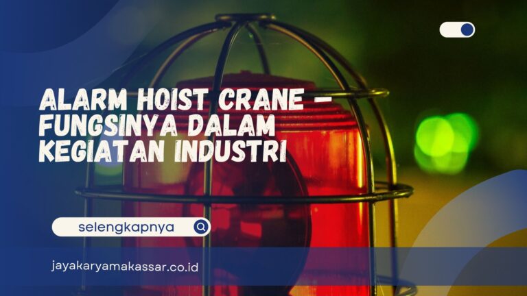 Alarm Hoist Crane