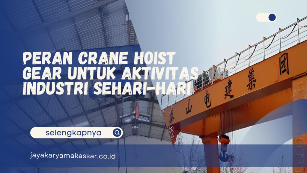 Crane Hoist Gear