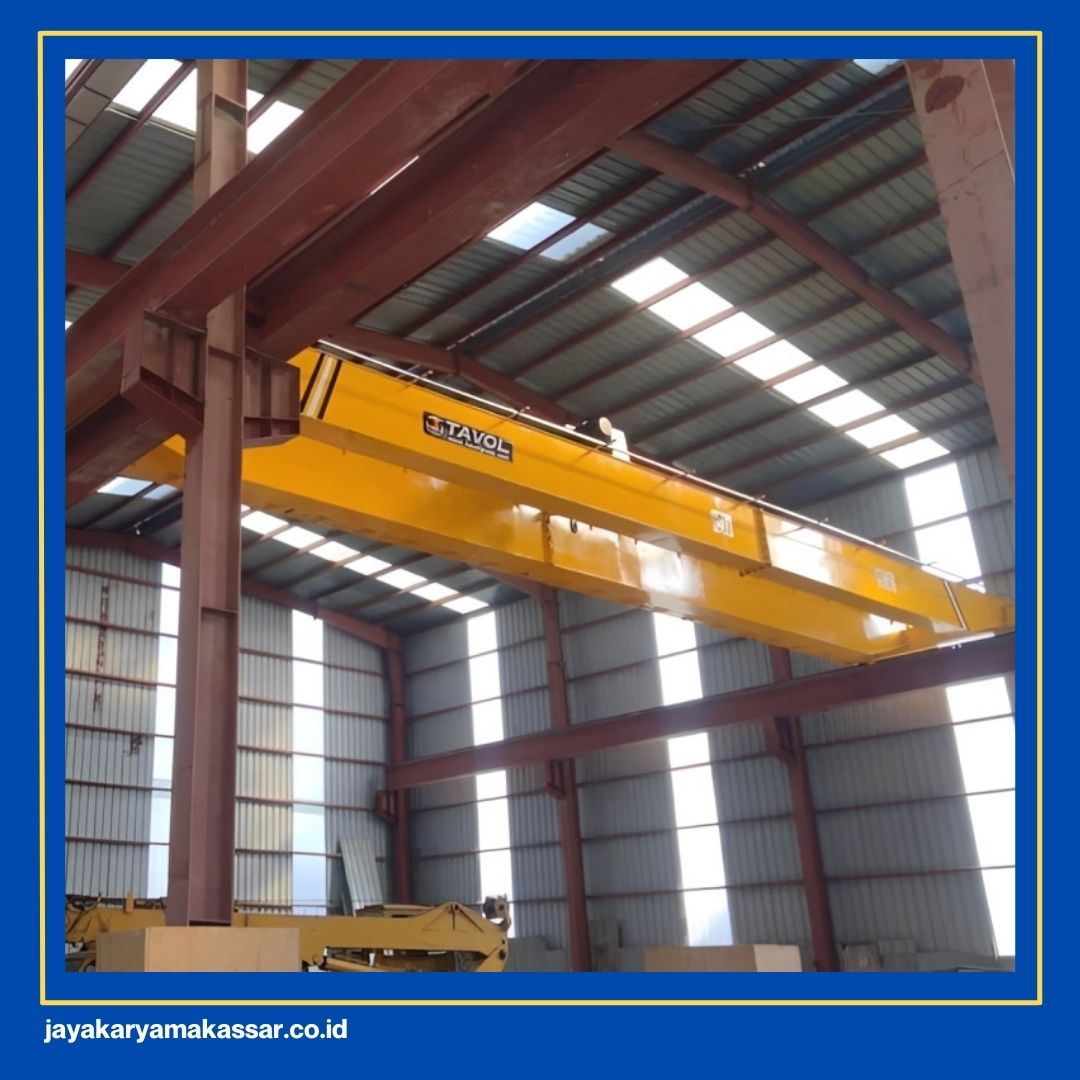 Double Girder Overhead Crane with Electric Hoist