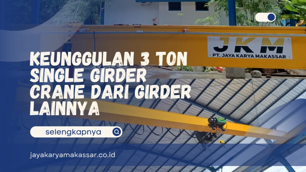 3 Ton Single Girder Crane