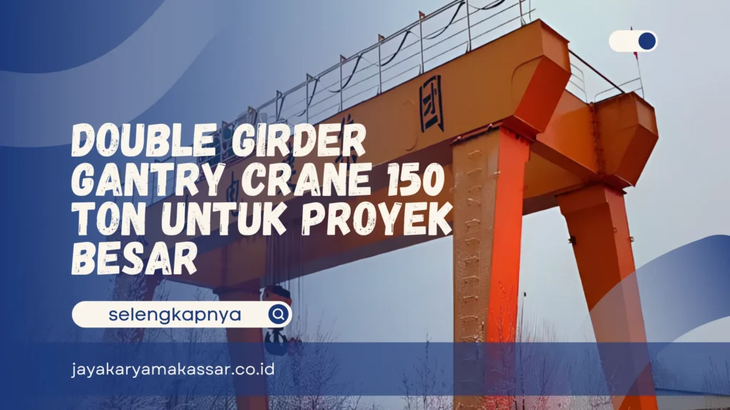 Double Girder Gantry Crane 150 Ton