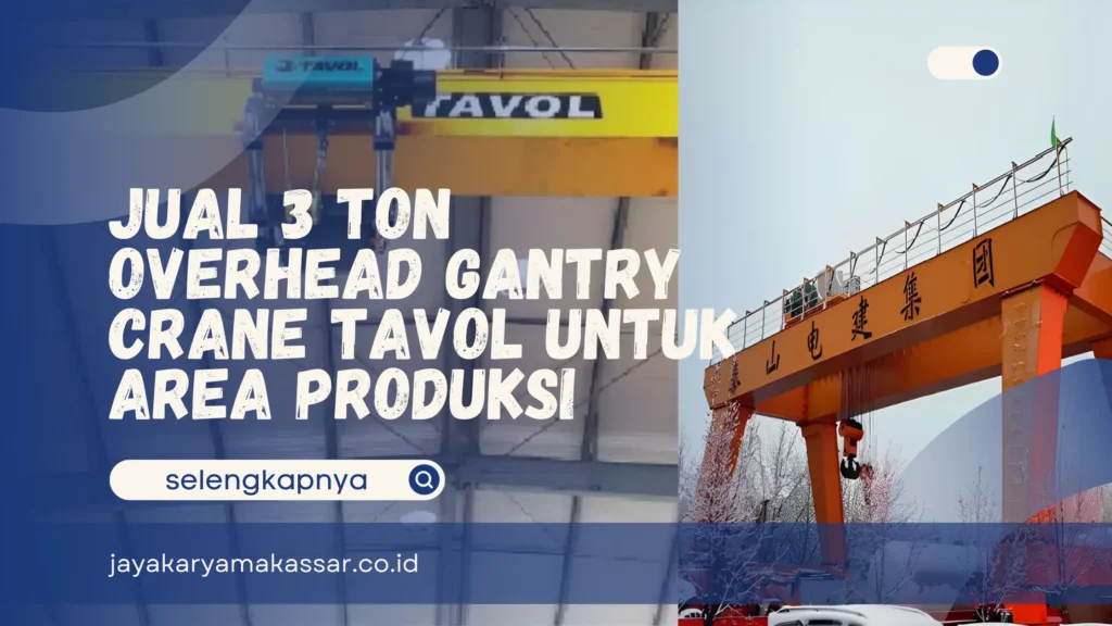 3 ton Overhead Gantry Crane