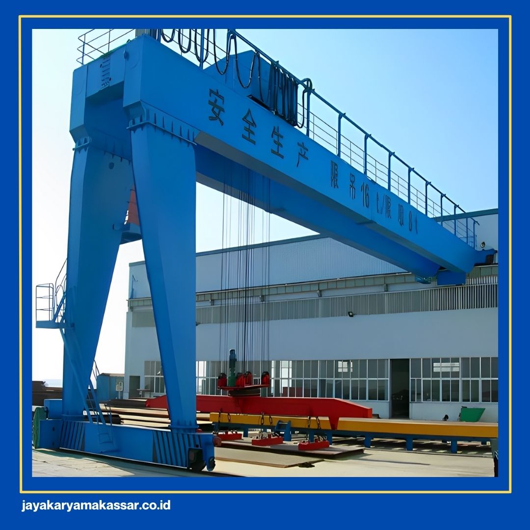 Double Girder Semi Gantry Crane