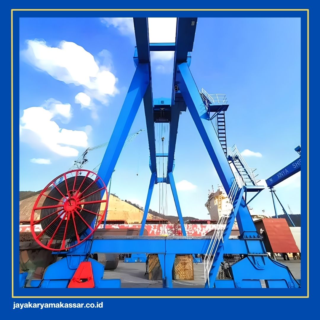 Double Girder Semi Gantry Crane