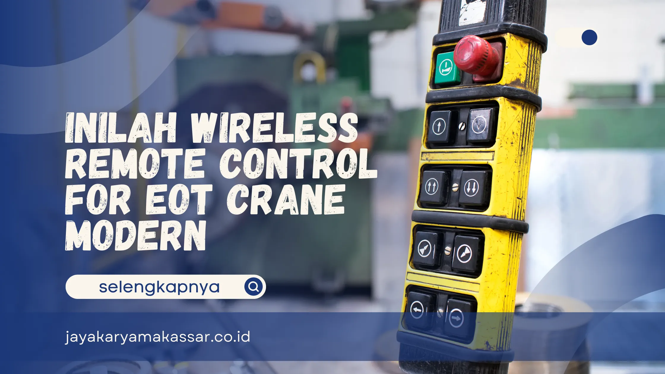 Wireless Remote Control for EOT Crane