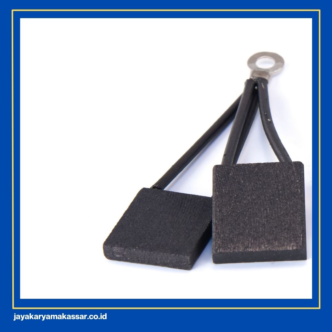 Carbon Brush pada Hoist Crane 