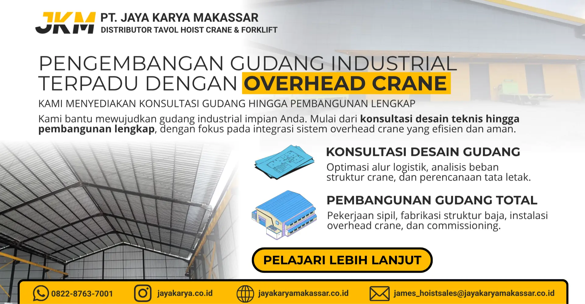 halaman website gudang