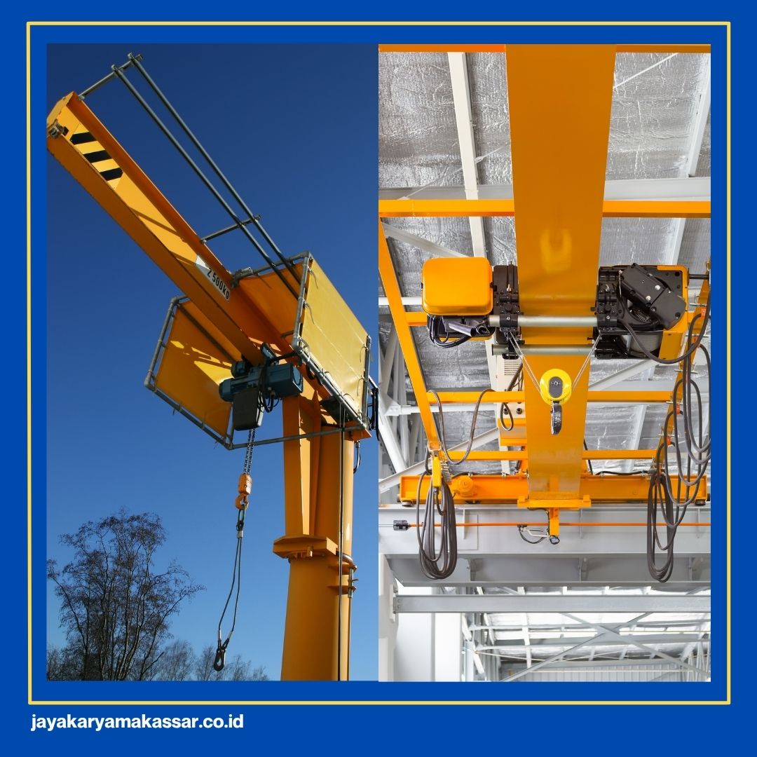 Jib crane vs overhead crane