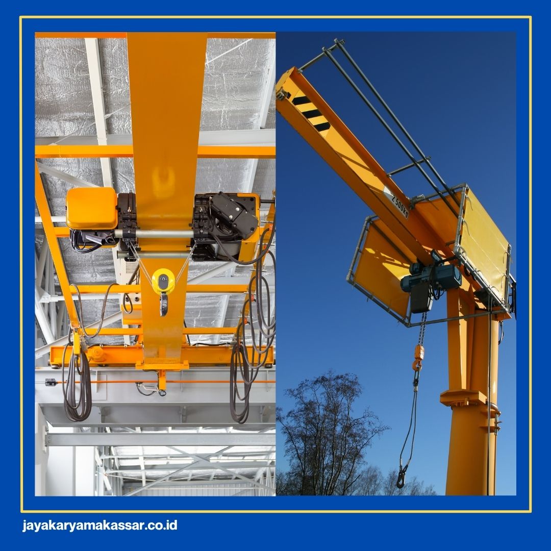 Jib crane vs overhead crane