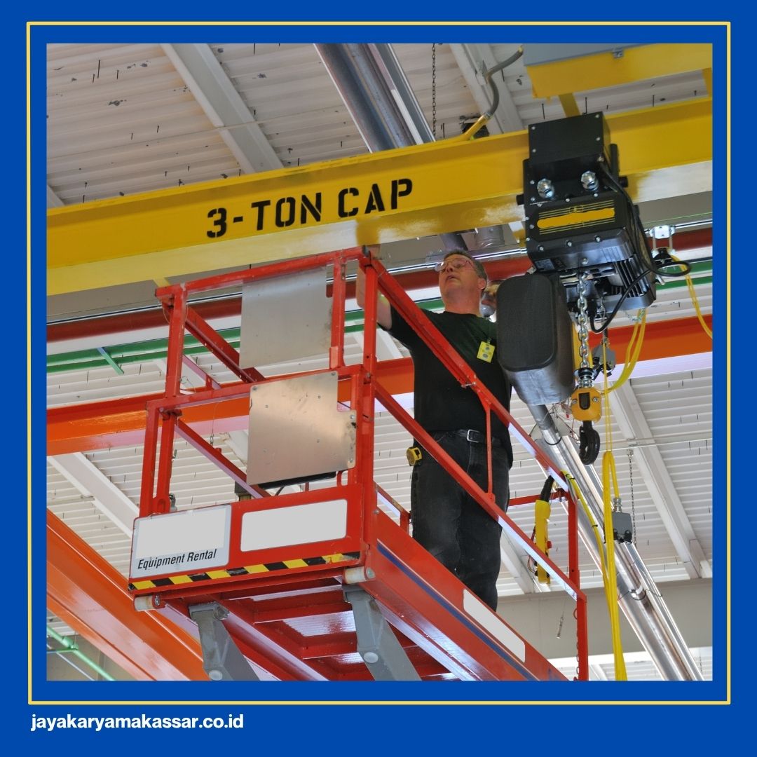 struktur overhead crane