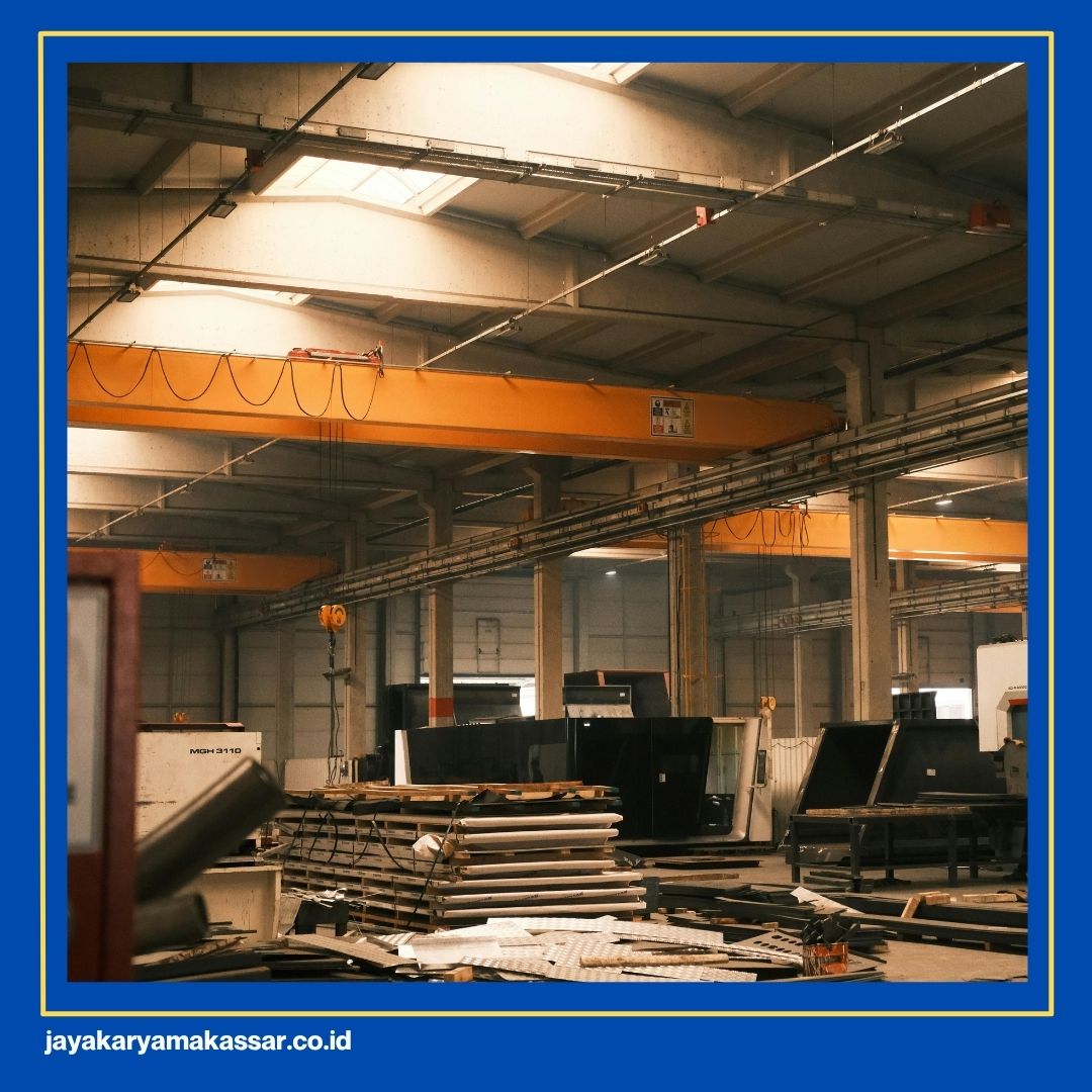 struktur overhead crane