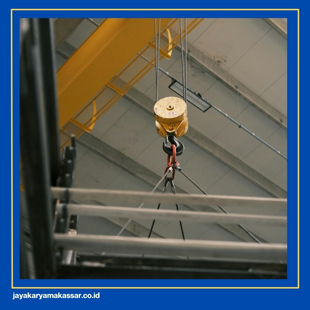 hook block overhead crane