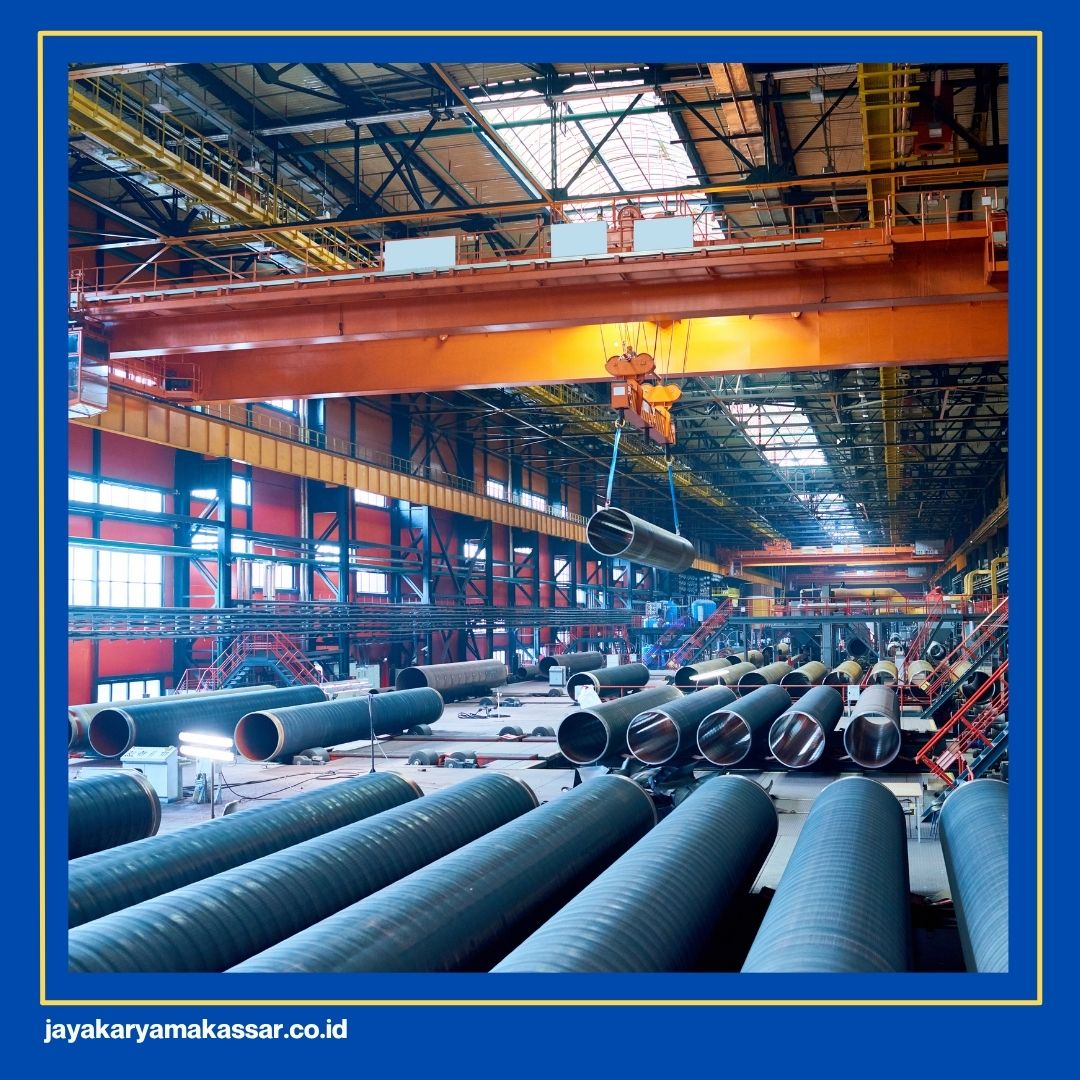 Material handling overhead crane