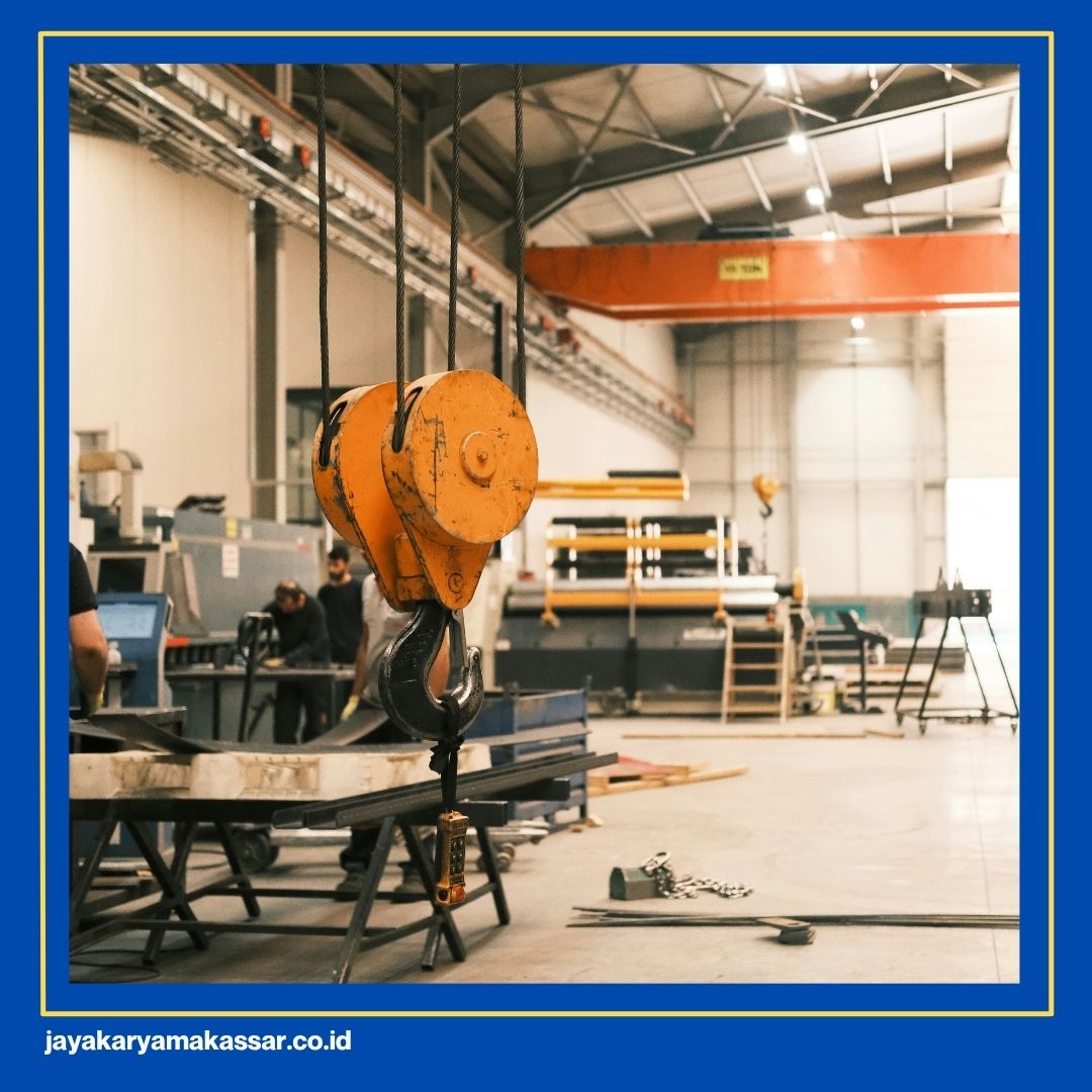 Material handling overhead crane