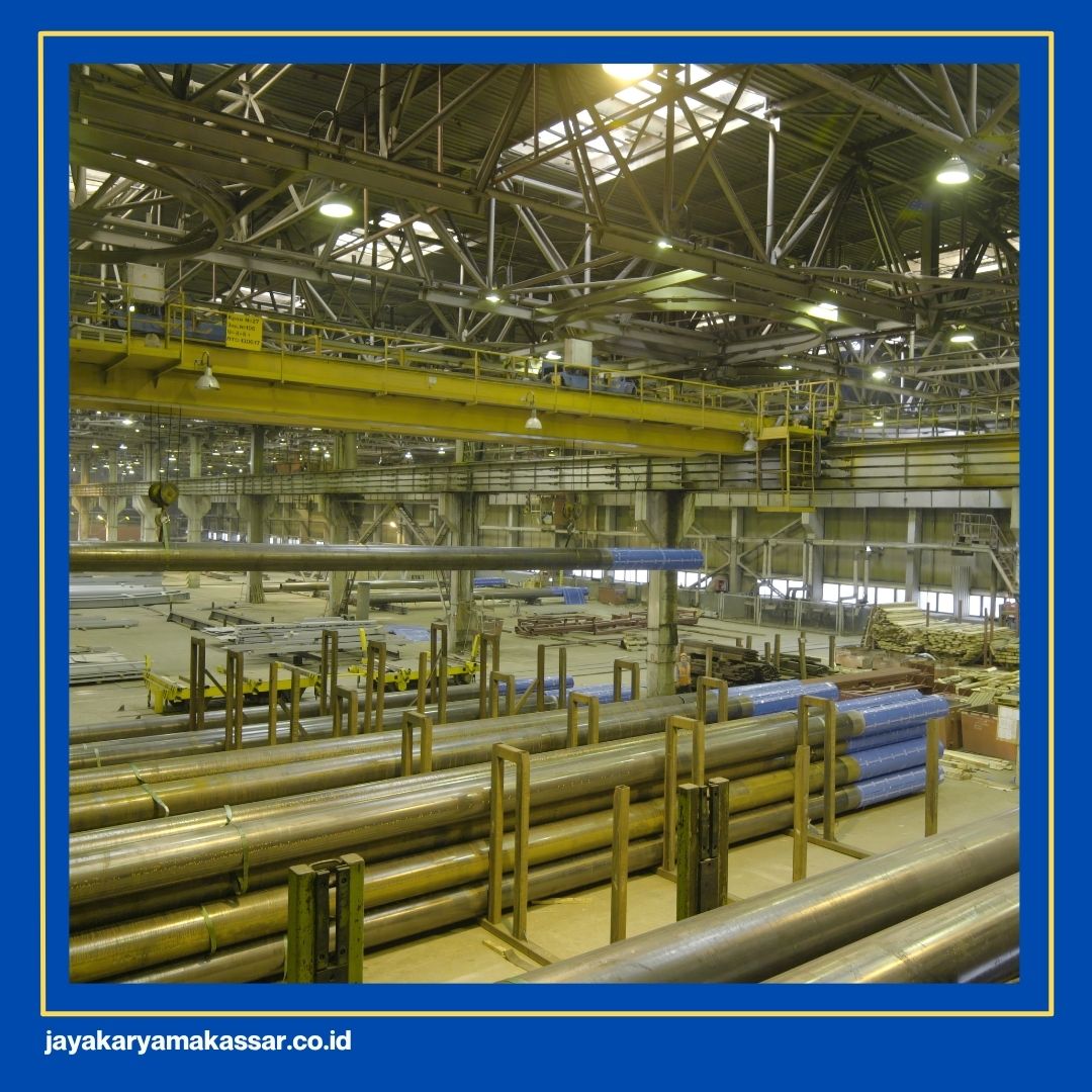 overhead crane walkway