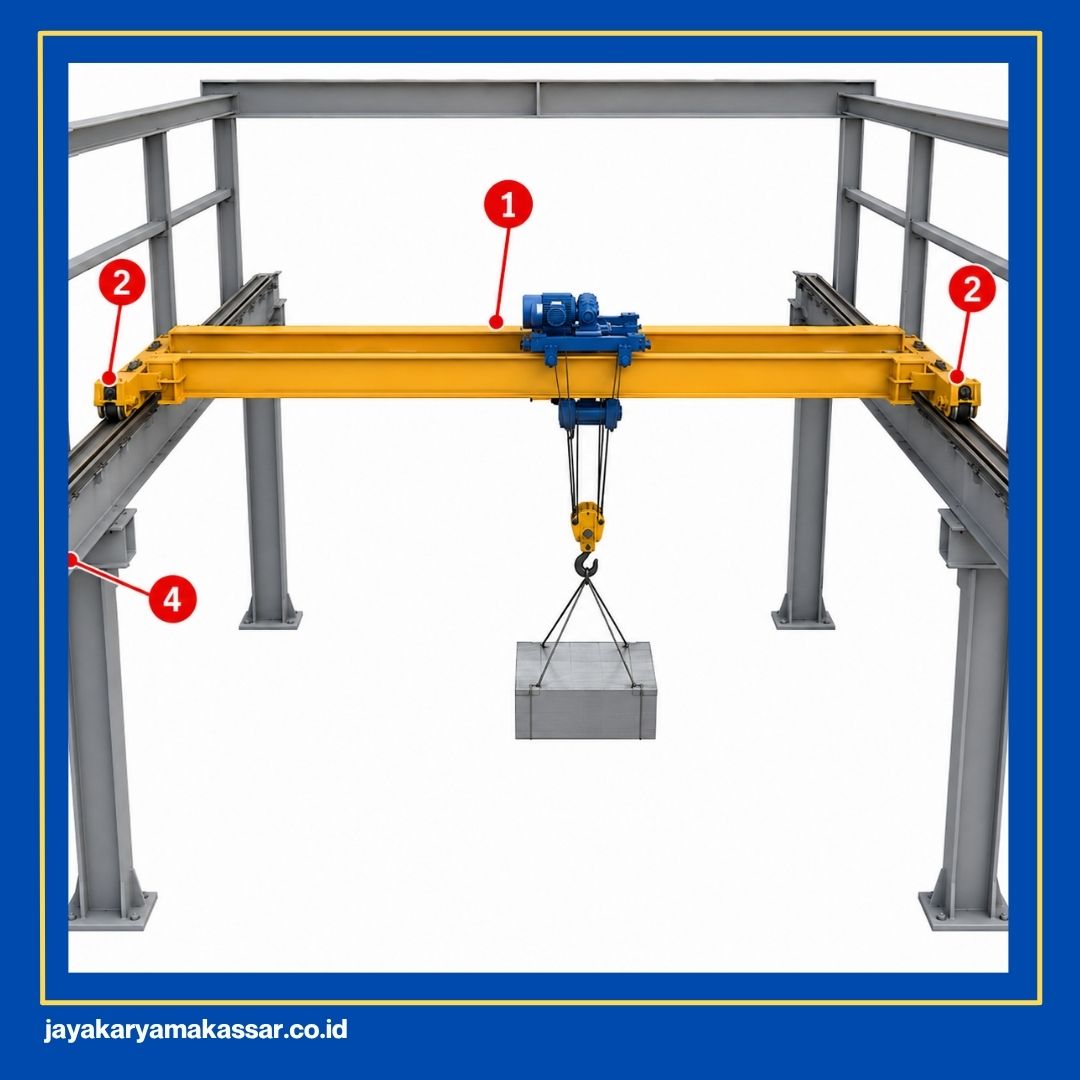 overhead crane pabrik
