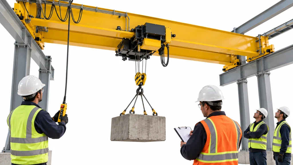 jasa instalasi overhead crane