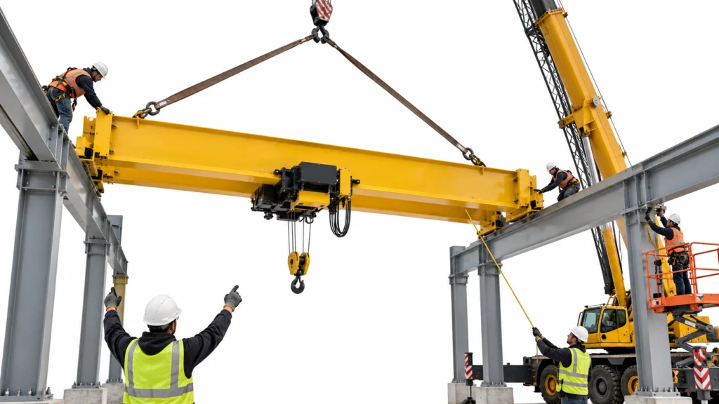 jasa instalasi overhead crane