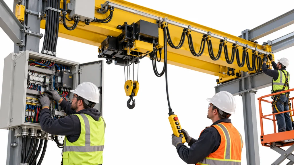 jasa instalasi overhead crane
