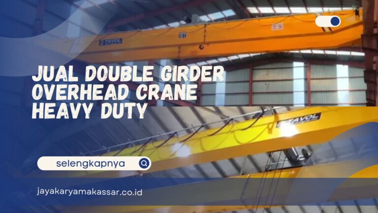 Jual Double Girder Overhead Crane Heavy Duty