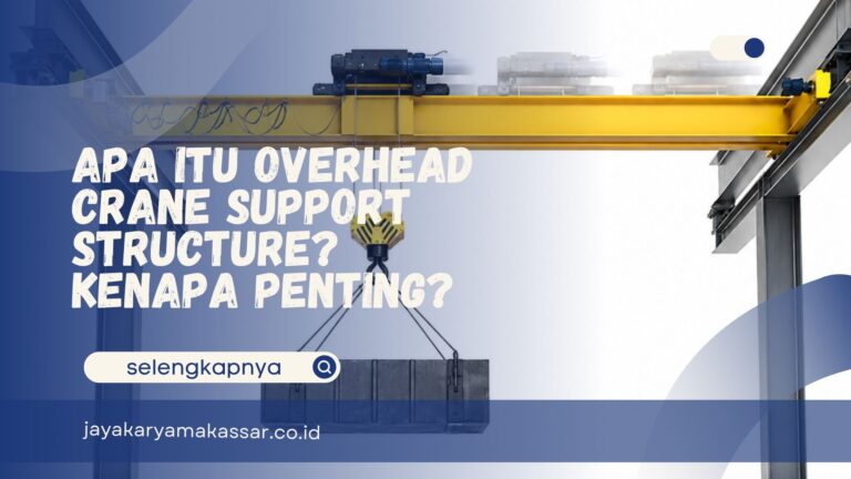 overhead crane support structure