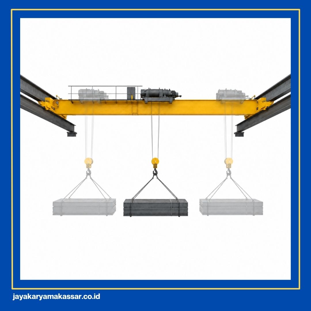 Overhead crane structure