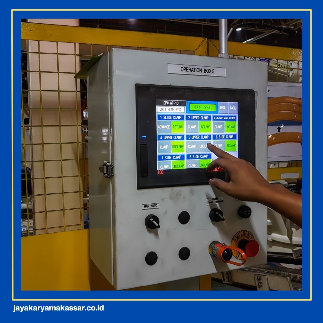 control box overhead crane