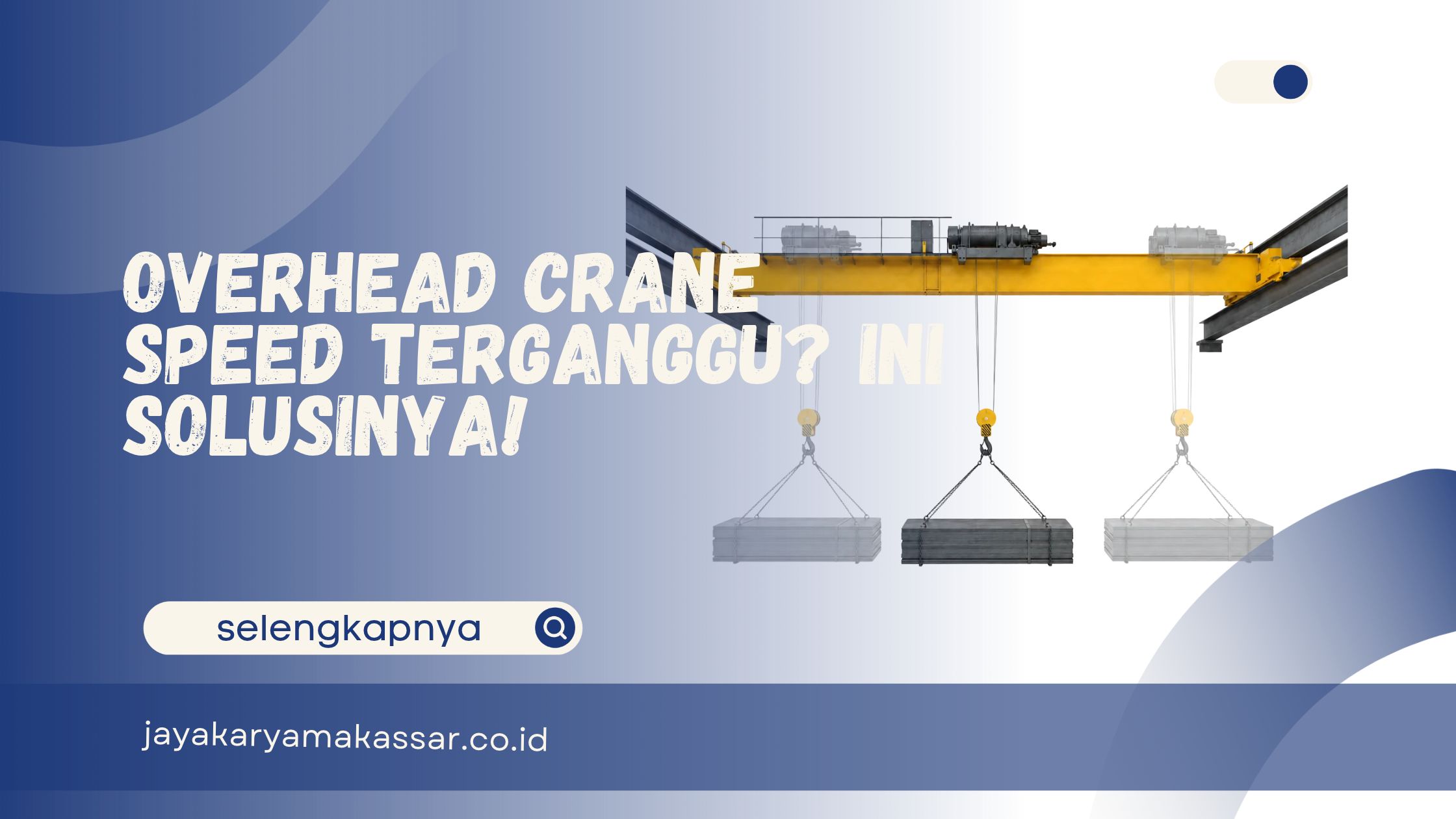 Overhead crane speed