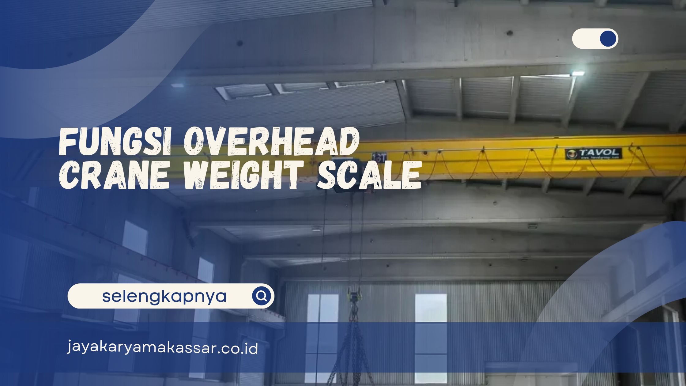 overhead crane weight scale
