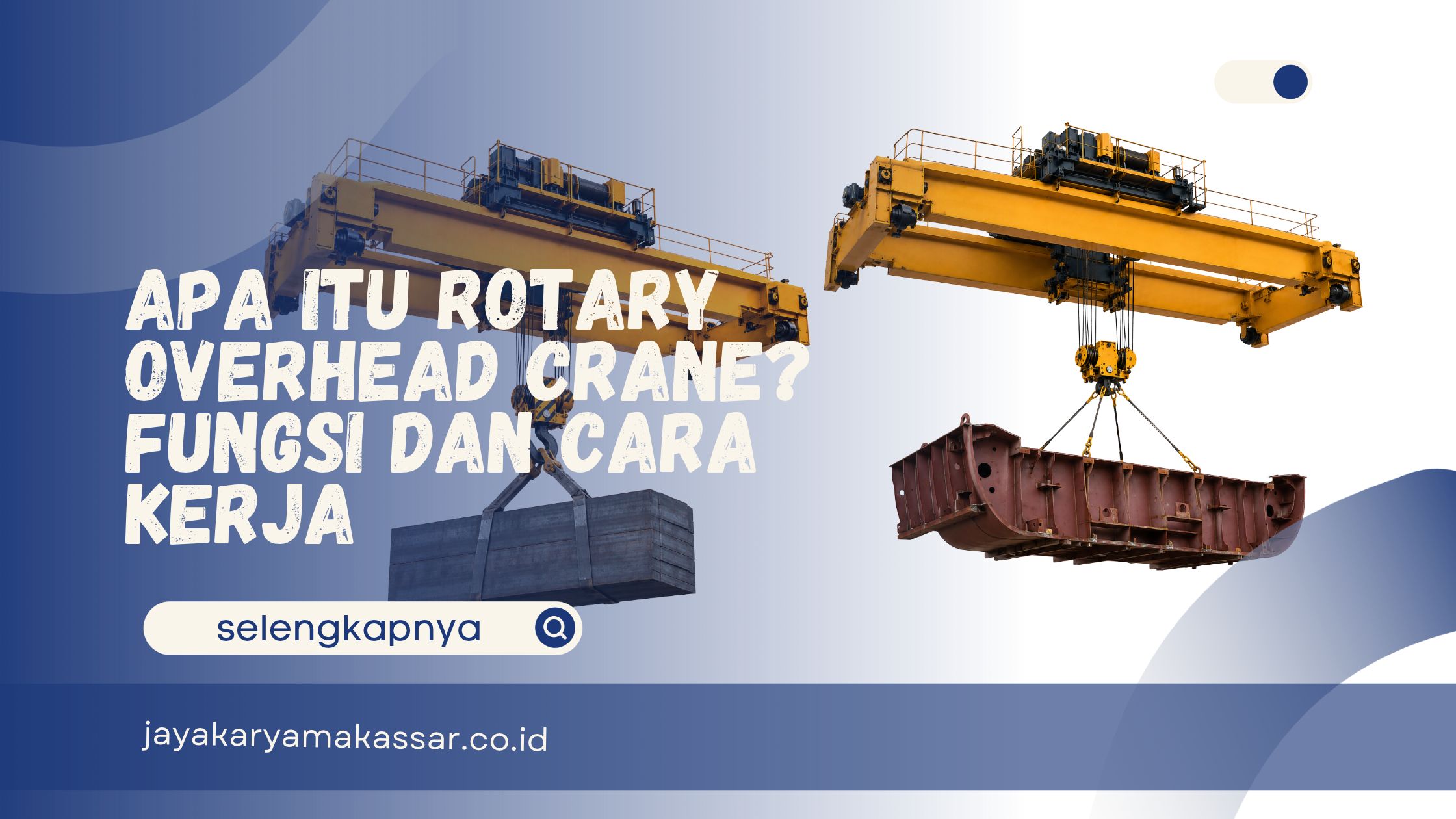 rotary overhead crane
